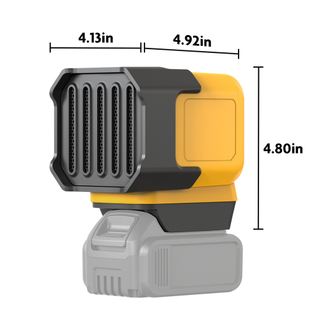 Auracast 18V 20V Power Tool Battery Bluetooth Speaker Compatible with DeWalt / Milwaukee / Makita / Bosch / Metabo Battery