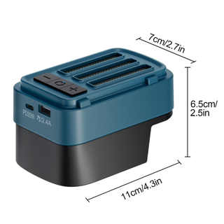 Auracast 18V 20V Power Tools Combo Kit Bluetooth Speaker Compatible with Liangye/Liangming/Puly/Jinyan/Geemay Battery
