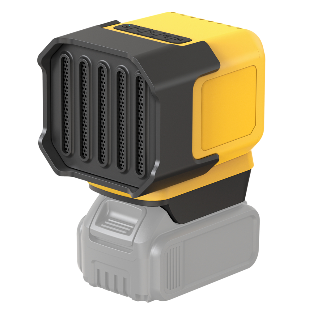 Auracast 18V 20V Power Tool Battery Bluetooth Speaker Compatible with DeWalt / Milwaukee / Makita / Bosch / Metabo Battery